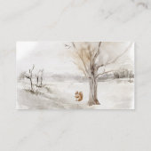 ベビー外は冷たいオムツラッフルベビーシャワー エンクロージャーカード (裏面)