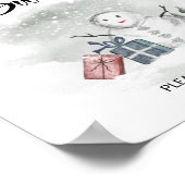 ベビー外は冷たいベビーは甘い ポスター (角)