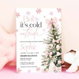 ベビー外は冷たい招待状、ベビーシャワー 招待状