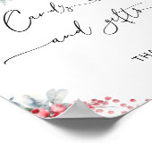 ベビー外は冷たい緑のカードとギフト ポスター (角)