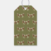 ベビー外は冷たい赤ちゃんシャワーありがとう ギフトタグ (裏面)