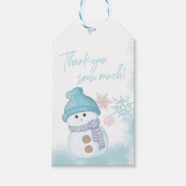 ベビー外は冷たい赤ちゃんシャワーメッセージカード ギフトタグ