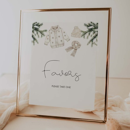 ベビー外は冷たい赤ちゃんシャワー好き ポスター