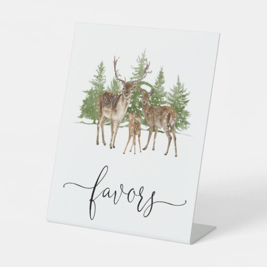 ベビー外は冷たい赤ちゃんシャワー好き 台座サイン (正面)