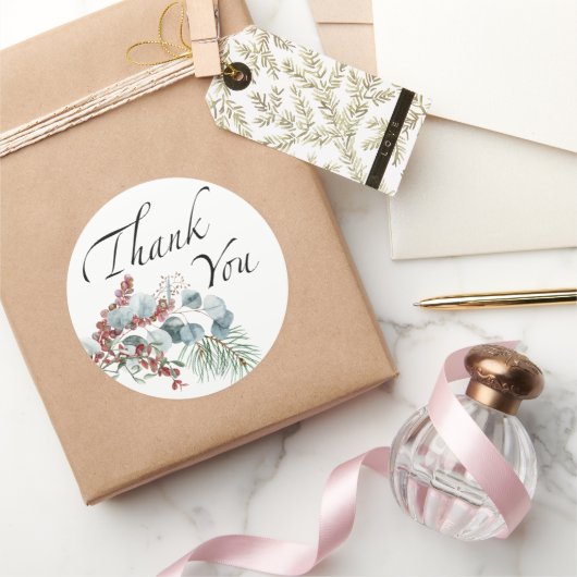 ベビー外は冷たく感謝していす ラウンドシール (ギフト)