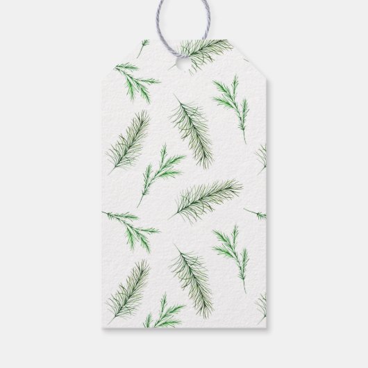 ベビー外は寒いありがとう ギフトタグ (裏面)