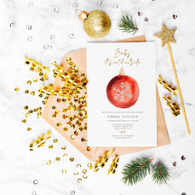 ベビー外は寒いオーナメント冬のベビーシャワー