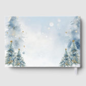 ベビー外は寒いクマ赤ちゃんシャワー ゲストブック (裏面)