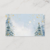 ベビー外は寒い冬のクマの本ベビー エンクロージャーカード (裏面)