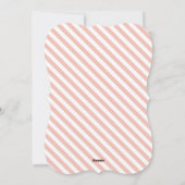 ベビー外は寒い初めてのクリスマス シーズンカード (裏面)