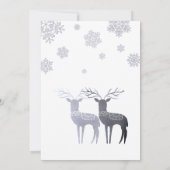 ベビー外は寒い北欧ツインズベビーシャワー 招待状 (裏面)