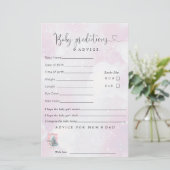 ベビー外は寒い女の子の冬の赤ちゃんシャワー (スタンド正面)