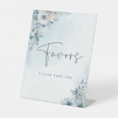 ベビー外は寒い赤ちゃんシャワーの好意サイン 台座サイン (正面)