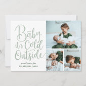 ベビー外は寒い3枚 シーズンカード (正面)