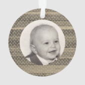 ベビー外は寒い オーナメント (裏面)