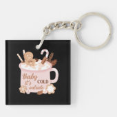 ベビー外は寒い キーホルダー (裏面)