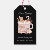 ベビー外は寒い ギフトタグ (裏面)