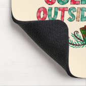 ベビー外は寒い |クリスマス格言 マウスパッド (コーナー)