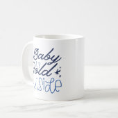 ベビー外は寒い コーヒーマグカップ (正面左)