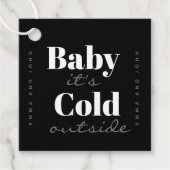 ベビー外は寒い フェイバータグ (正面)