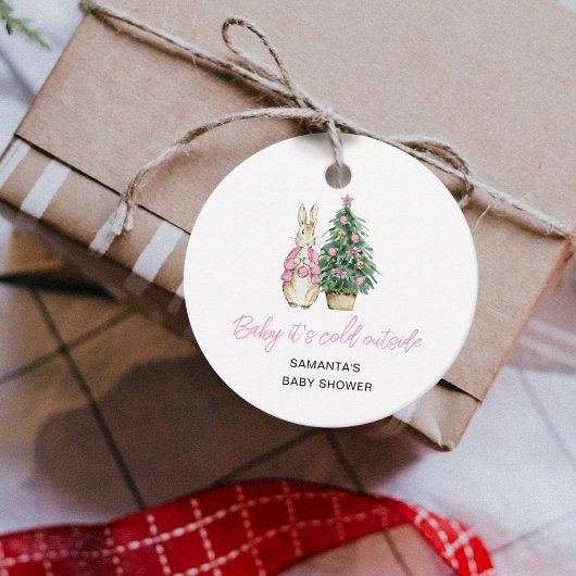 ベビー外は寒い フェイバータグ