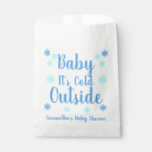 ベビー外は寒い フェイバーバッグ (正面)