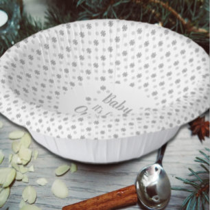 ベビー外は寒い ペーパーボウル