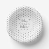 ベビー外は寒い ペーパーボウル (正面)