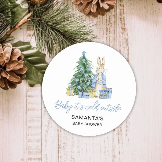 ベビー外は寒い ラウンドシール