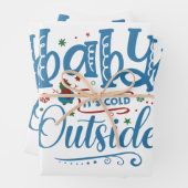 ベビー外は寒い ラッピングペーパーシート (インサイチュ)