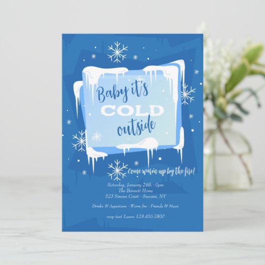 ベビー外は寒い 招待状 (スタンド正面)