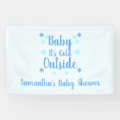 ベビー外は寒い 横断幕 (横)