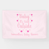 ベビー外は寒い 横断幕 (横)