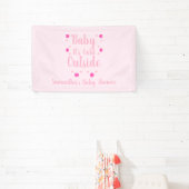 ベビー外は寒い 横断幕 (インサイチュ)