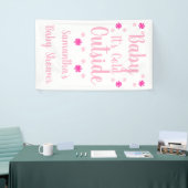 ベビー外は寒い 横断幕 (トレードショー)