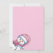 ベビー外 招待状 (裏面)