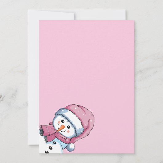 ベビー外 招待状 (裏面)