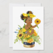 ベビー大切シャワー又は誕生日招待状 招待状 (正面)