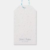 ベビー天使バプテスマありがとう ギフトタグ (裏面)