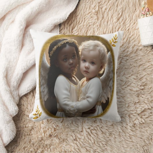 ベビー天使 クッション (ブランケット)