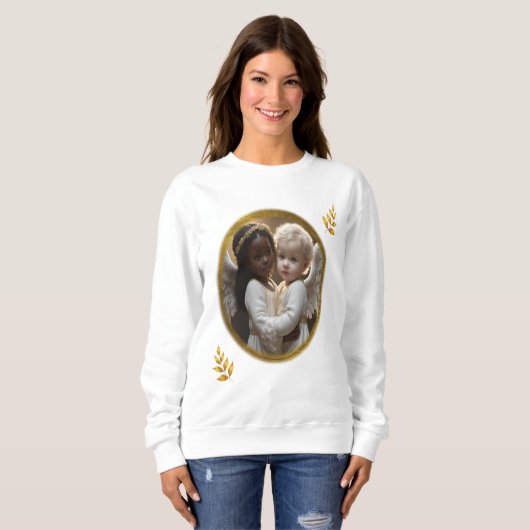 ベビー天使 スウェットシャツ (正面フル)