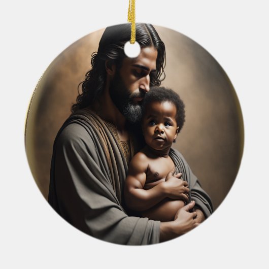 ベビー天使 セラミックオーナメント (裏面)