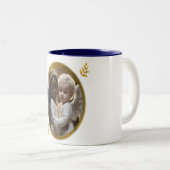 ベビー天使 ツートーンマグカップ (正面右)