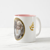 ベビー天使 ツートーンマグカップ (正面右)