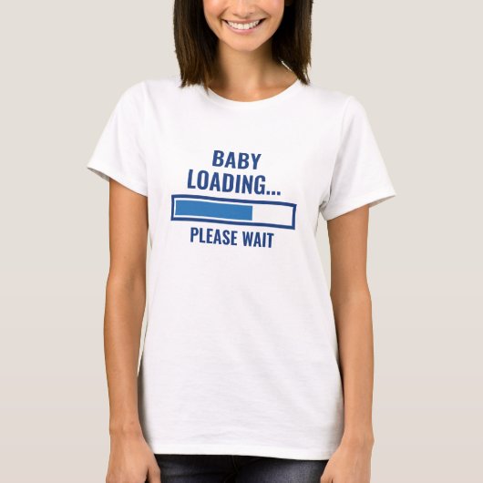 ベビー妊婦の装填用Tシャツ Tシャツ (正面)