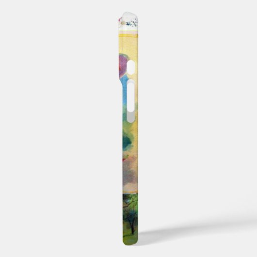 ベビー妖精と鳩アンティークフローラ Case-Mate iPhoneケース (裏面 / 左)