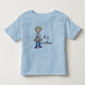 ベビー姉妹Tシャツとギフト付きビッグブラザー トドラーTシャツ (正面)