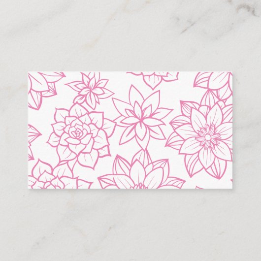 ベビー子供部屋エッセンシャルキュートパステルベビーシャワー エンクロージャーカード (裏面)