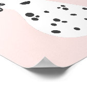 ベビー子供部屋&キッズルーム用のダルマチアン犬のポスター ポスター (角)