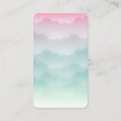 ベビー子猫の赤ちゃんシャワー囲いカード用の本 エンクロージャーカード (裏面)